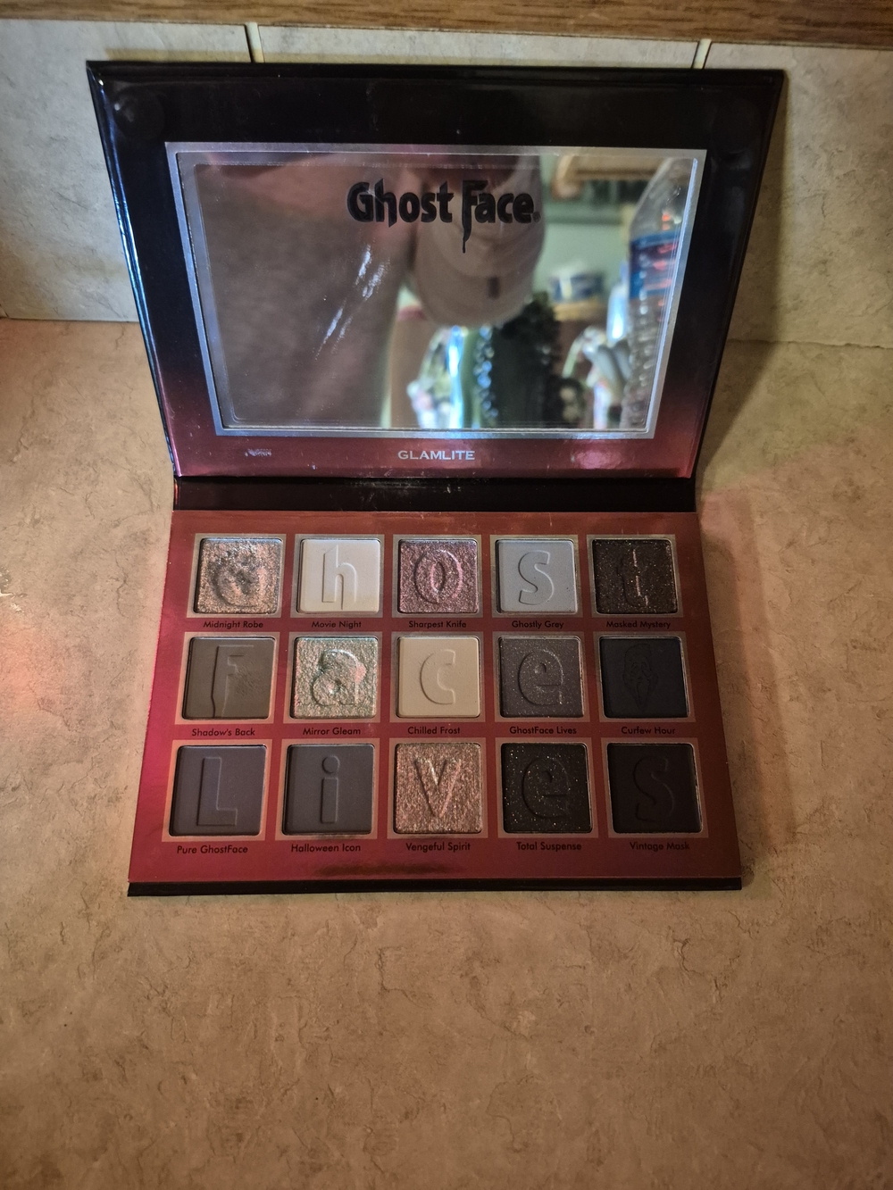 GlamLite X Ghost Face Lives Eyeshadow Palette DISCONTINUED!!!!